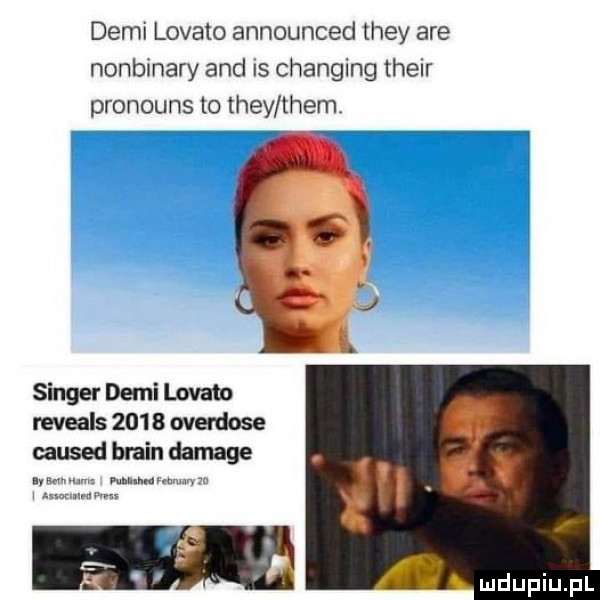 demi lokato announced hey are nonbinary and is changing their pronouns io they them singer demi lokato reveals     b werdose unused blin damaze nn hm w