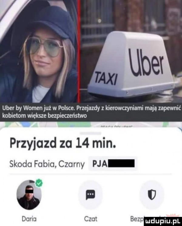 umer by wojen juz w polsce. przejazdy z kierowczyniami mają zapewnić kobietom większe bezpieczeństwo przyjazd       min. skoda fobia czarny paa e om cw bem