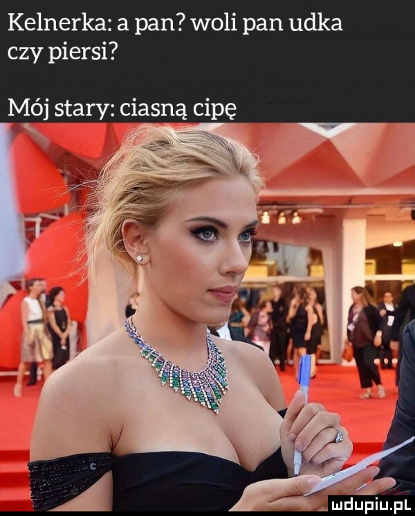 kelnerka a pan woli pan udka czy piersi mój stary ciasną cipę