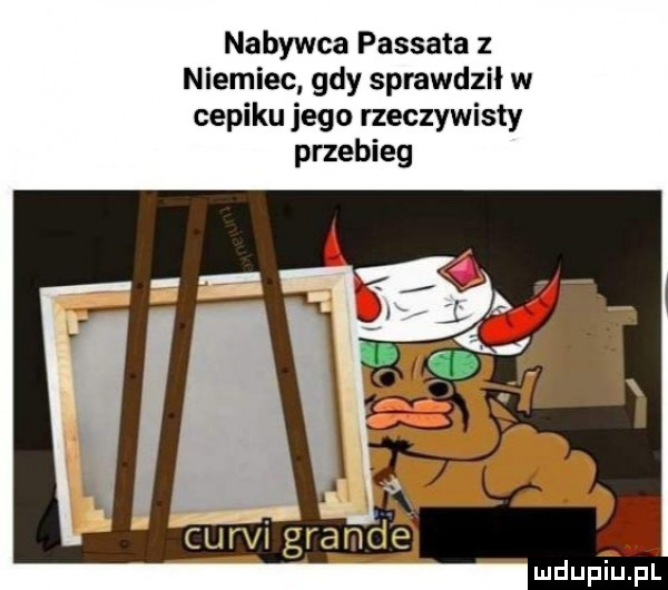 nabywca passata z niemiec gdy sprawdzil w capiku jego rzeczywisty przebieg curii grace w