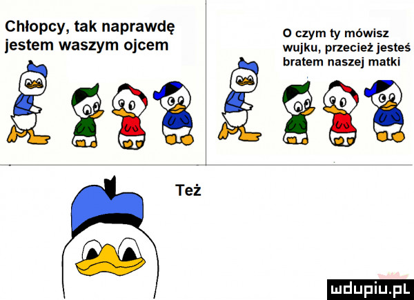 chlopcy tak naprawdę o czy y mods iestem waszym ojcem wujku przeciez jesteś bratem naszej mam m m też