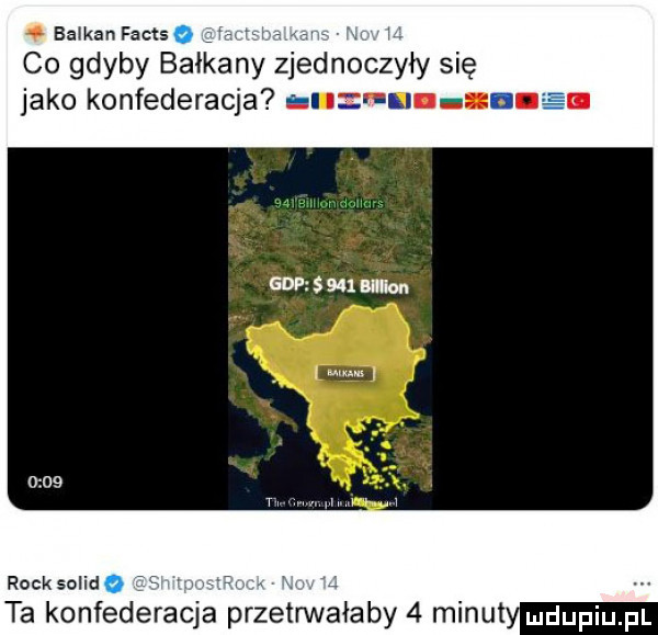 barkan facts co gdyby bałkany zjednoczyły się jako konfederacja w rock solid ta konfederata przetrwałaby   minut ludupiu. pl