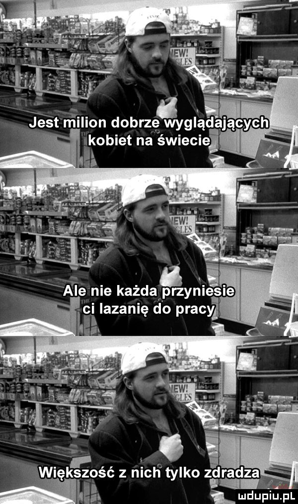 e nie każda przyniesie l ci iazanię do pracy li