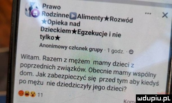 prawo. l odzinnedan opieka nad lonty rozwód