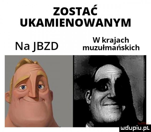 zostać ukamienowanym w krajach na jazd muzułmańskich