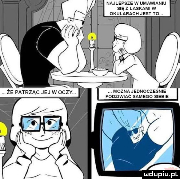 najlepsze w umawianiu się z laskami w kilarach jest to. mozna jednocześnie podziwiac samego siebie