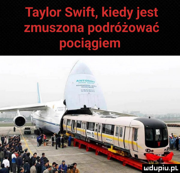 taylor swift kiedy jest zmuszona podróżować pociągiem