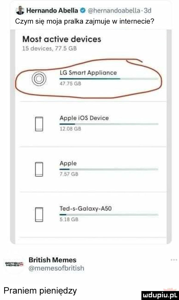 hernando apell. hemandoabella  d czym się moja pralka zajmuje w internecie most active devices    dr     gb lg saun appliance gai ample ios device   wat ted s goluxv a  .    mi british memes memesofbrilish praniem pieniędzy