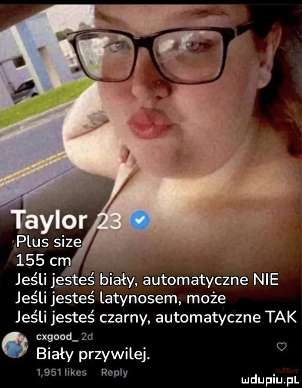 jeśli jesteś latynosem może jeśli jesteś czarny automatyczne tak g cxgood zd o biały przywilej.       limes repry