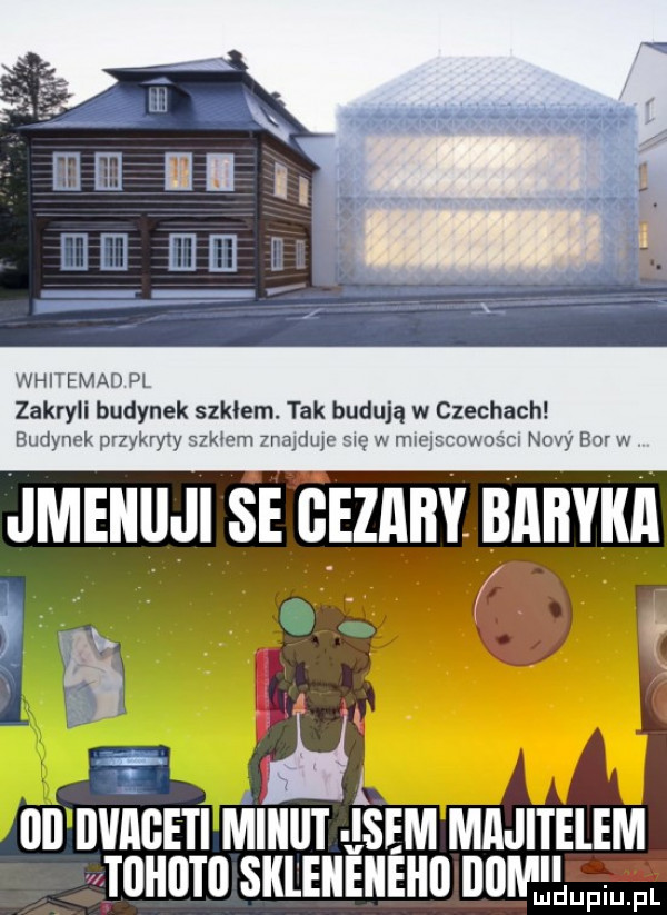 whitemad pl zakryci budynek szkłem. tak budują w czechach budynek przykryty szkłem znajduje    w mlelscowoścl nivy bor w ii iiviigeti miiiiii joem miijitelem iuhiitii skleiiellehlj illiiv