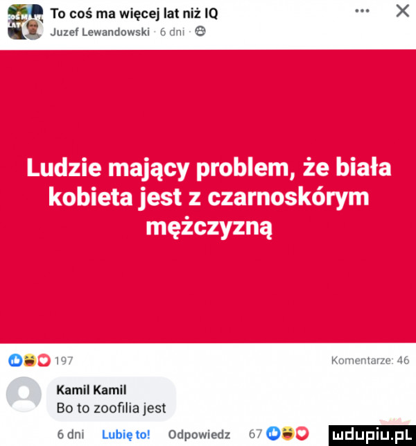 a juzeflewandowskl w e to coś ma więcej lat niź iq x kwumm h kamil kamil bo m zooﬁlla jest bam lubięln deowledz mae