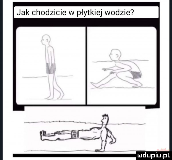 jak hodzicie w p ytkiej wodzie