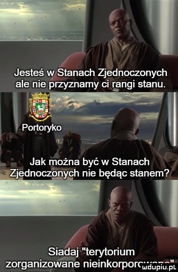 jesteś wfstanach zjednoczonych ale nie przyznamy ci rangi stanu. i i portoryko jak można być w stanach zjednoczimych nie będąc stanem siadaj terytorium zorganizowane nieinkorporc