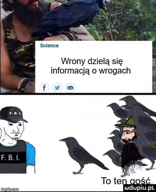 science wrony dzielą się informacją o wrogach