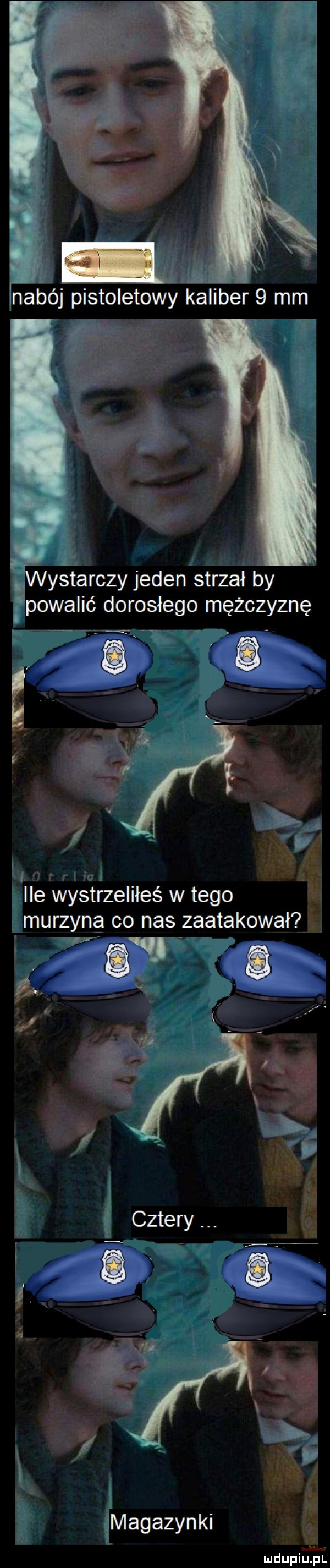 nabój pistoletowy kaliber   mm p wystarczy jeden strzał by. powalić dorosłego mężczyznę ile wystrzeliłeś w tego murzyna co nas zaatakował i magazyn ki