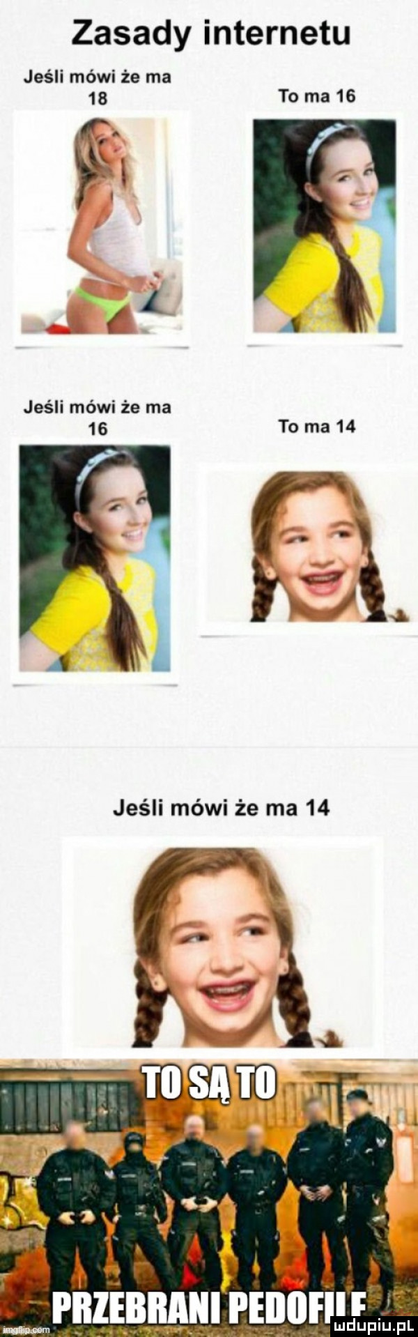 zasady internetu jeśli mówi że ma    to ma    l jeśli mówi że ma    toma    ludupiu. pl