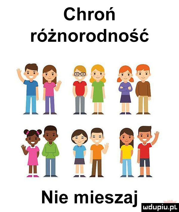 chroń różnorodność ii fi h   h nie mieszaj