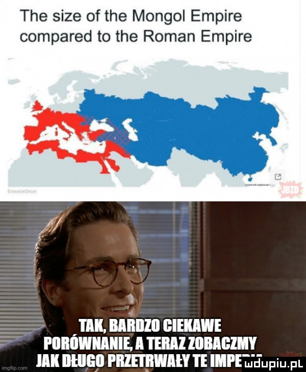 tee sice of tee mongol empire compared to tee roman empire inn nnńnzn chaim ronowmlunnnzlomzm mu nam rnzmwntvmur lapin