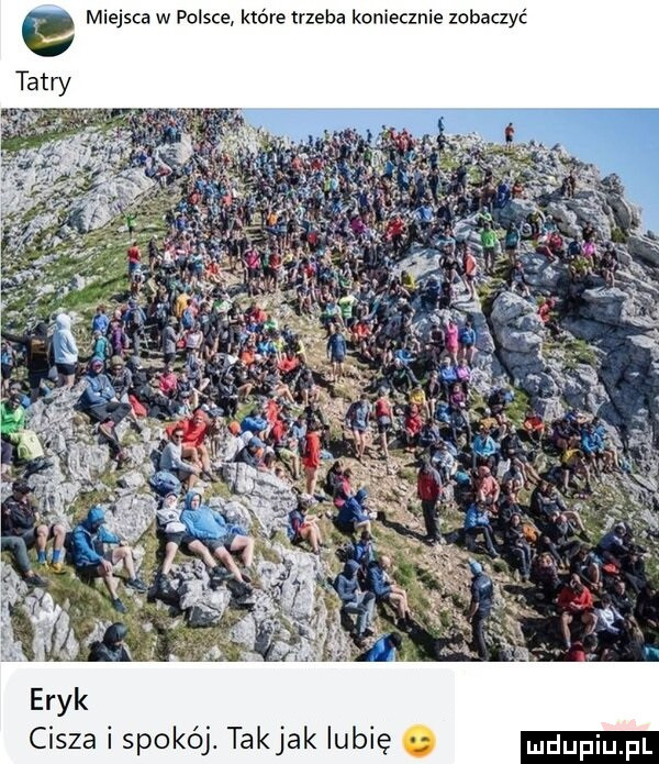 e miejsca w polsce które trzeba koniecznie zobaczyć tatry cisza i spokój. takjak lubię