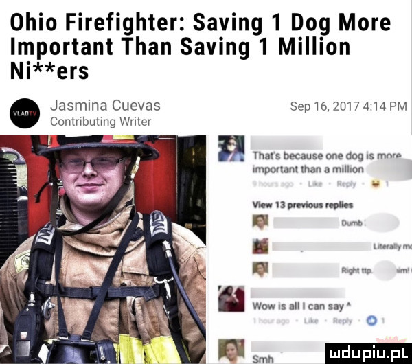 ohio firefighter saling   dog more important tran saling   million ni ecs jasmina cuevas seprjowampm conmbunng wmcr a mu s because one deq mm. mponanl man a mulhon vu mwmw n in www p ż wownsalﬂcansay o e sm