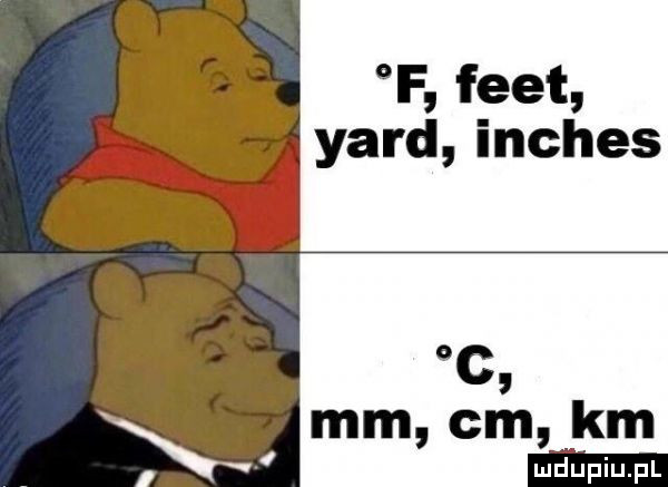 f flet yard inches