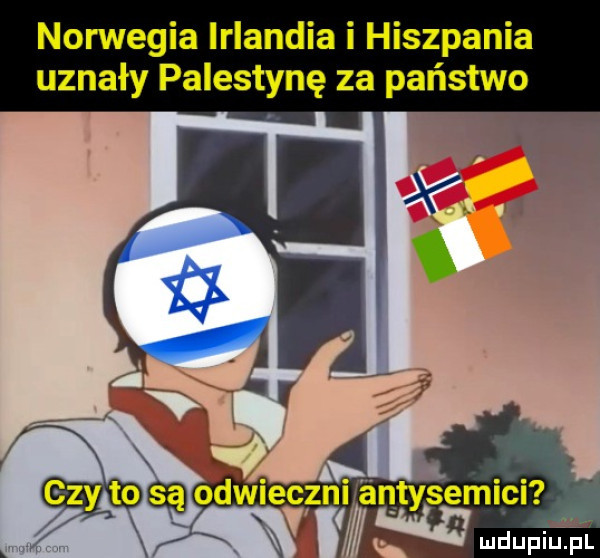 norwegia irlandia i hiszpania uznały palestynę za państwo