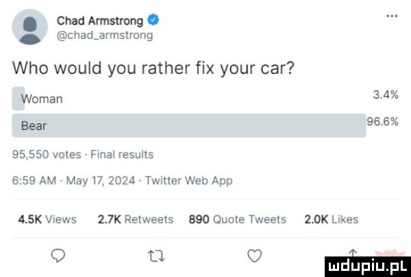 chad amstrong. cnanjwswong who would y-u ratler fax your car wiman    bear             vates fma resurs     am may         timer web aap    k v ecs    k relweets     quote news    k lues q u my