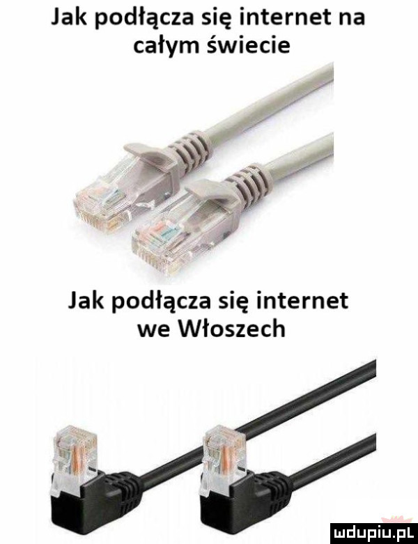 jak podłącza się internet na całym świecie jak podłącza się internet we włoszech ludu iu. l