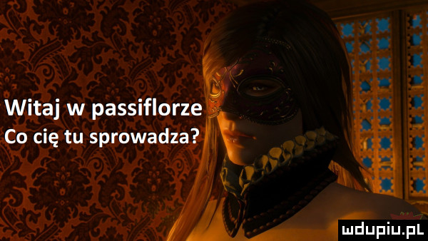 witaj w passiflorze   co cię tu sprowadza l i