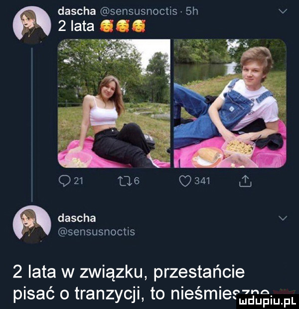 dascha sensusnoctis  h v   lata.     us dascha v sensusnoctis   lata w związku przestańcie pisać o tranzycji to nieśmiesjł ig iu. fl