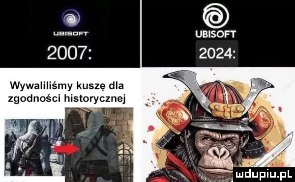 mam w ubisoft wywaliliśmy kuszę dla zgodności historycznej   x   mmdupiupl