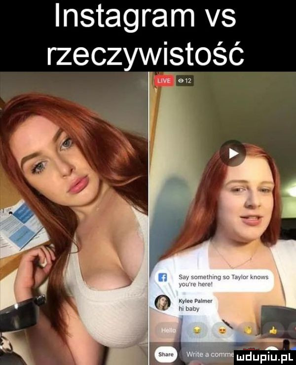 instagram vs rzeczwastość repi pl