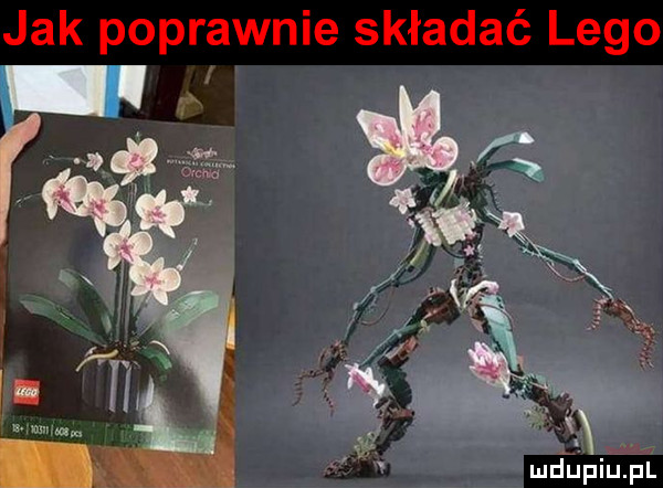 jak poprawnie składać lego