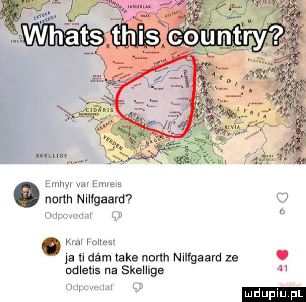 saum thyv vm rams m o north nilfgaard k w u ma forest ja ti dém take north nilfgaard ze odletis na skellige