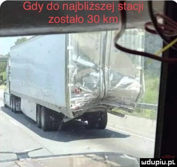 gdy do najbliższej stacji