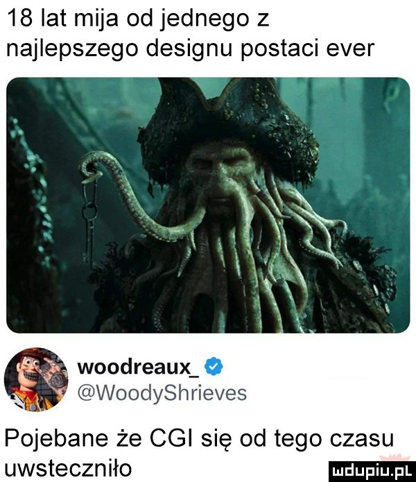 lat mija od jednego z najlepszego designu postaci eger woodreaux x woodyshrieves pojebane że cgi się od tego czasu uwsteczniło