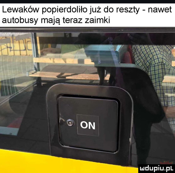 lewaków popierdoliło już do reszty nawet autobusy mają teraz zaimki