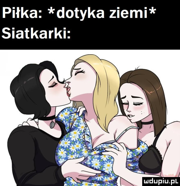piłka dotyka ziemi siatkarki