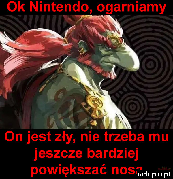 ok nintendo ogarniamy ru x       on jest z nie trzeba mu jeszcze bardziej powiększać nosampwl