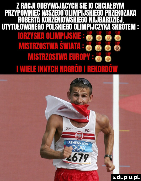 z iiiio ii oobyiiiiijiigyoii sie io oiioiiiiłbym piiiypomiiieo naszego olimpijskiego piizeiioziiiiii iioiieiitii iioiizeiiioiiisiiieoo najbardziej iitytiiłowiiiieoo polskiego ollmpijozyiiii siiiiotem o o o o o o o o oo