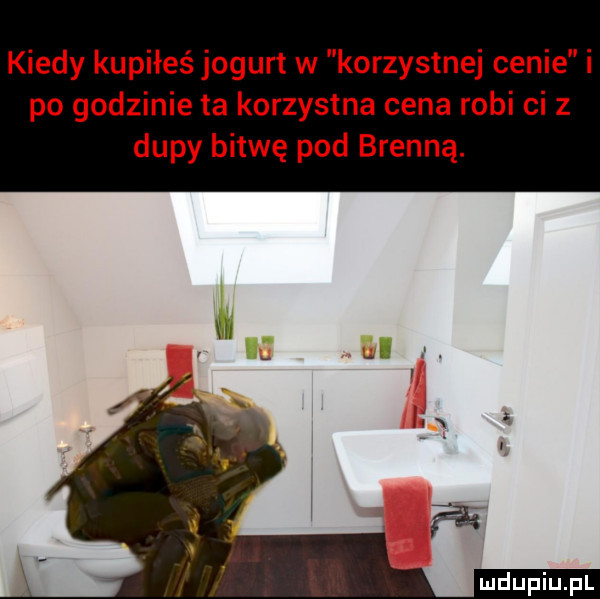 kiedy kupiłeś jogurt w korzystnej cenie i po godzinie ta korzystna cena robi ci z dupy bitwę pod brenną