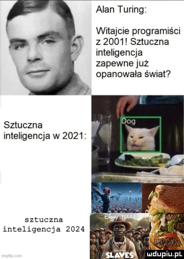 sztuczna inteligencja w      sztuczna alan turing witajcie programiści z      sztuczna inteligencja zapewne już opanowała świat inteligencja      alb mdupiu p