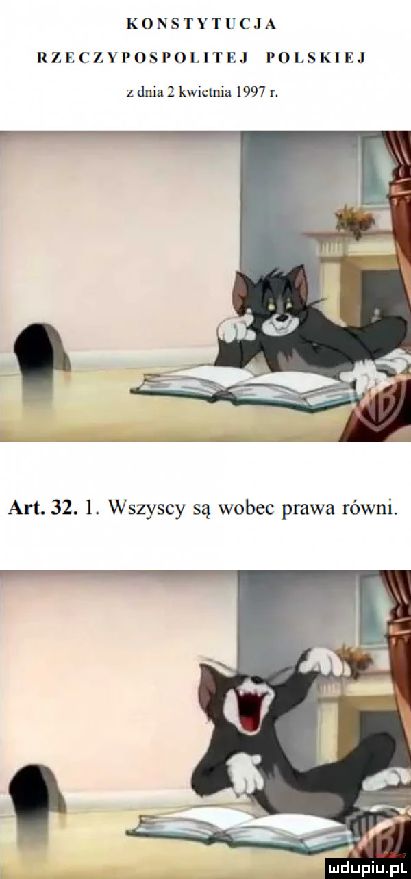konstytucja rzeczypospolitej polskiej z dnia   kwietnia      r