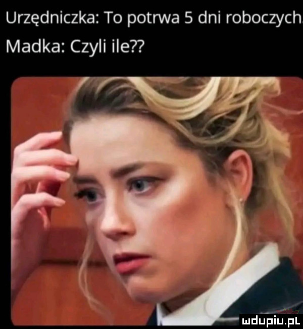 urzędniczka to potnna   dni roboczych madka czyli ile mdńeillpl