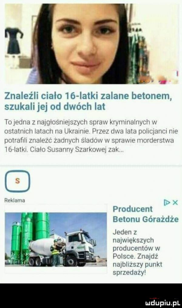 znaleźli cialo    iatki zalane betonem szukali jej od dwóch lat tujpóujleolglflshlplśęycll       mylllllldlllylllw smmlnll mm m ukmmlp pum um i land mm l mv nm mmm a muulwgwn lądu yw radon mx el a l uuhjllll zn w llaluimcanny mm producent betonu górazdze jeden rvawlększych producentow w polsce znaldz nmbhzszy punkt splzedazy