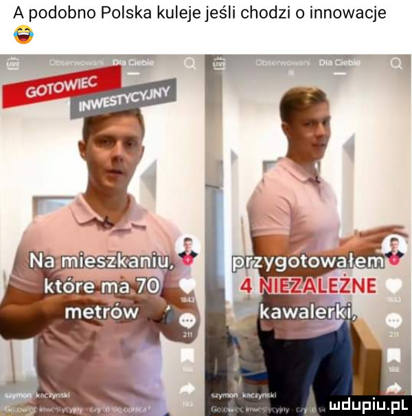 a podobno polska kulejejes li chodzi o innowacje