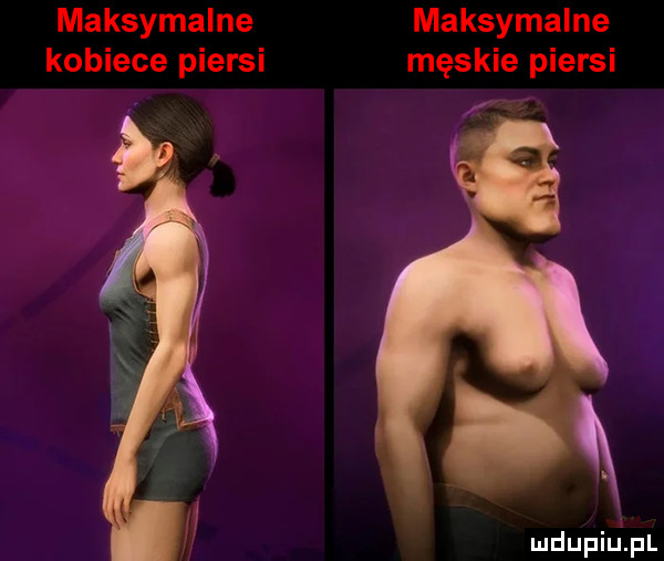 maksymalne maksymalne kobiece piersi męskie piersi m