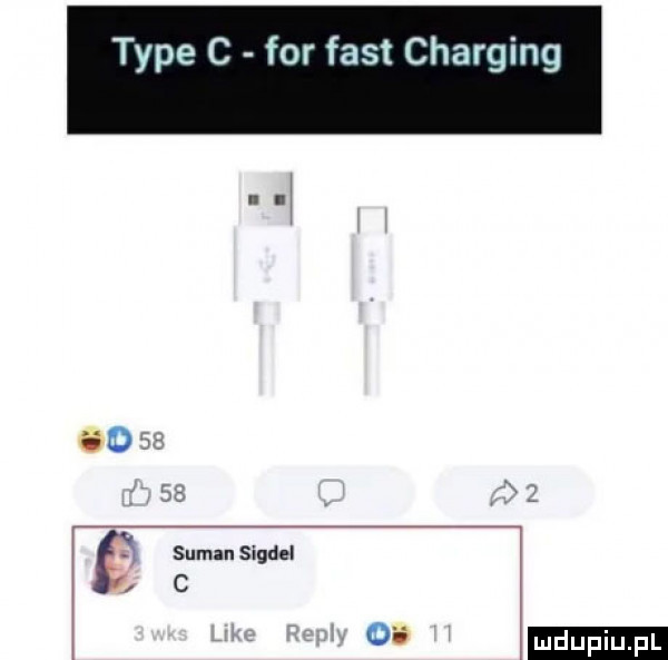 tępe c for fast charging       sumansigdel c