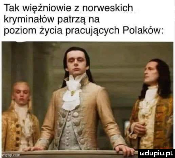 tak więźniowie z norweskich kryminałów patrzą na poziom życia pracujących polaków m a