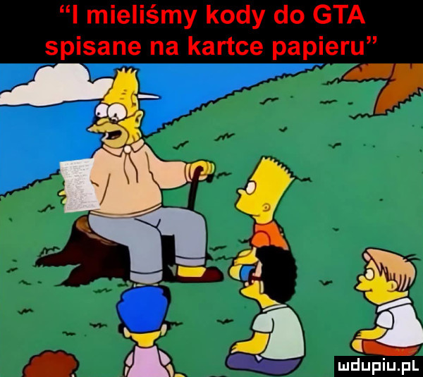 i mieliśmy kody do gta spisane na kartce papieru